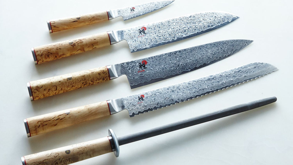 Miyabi Birchwood Chef's & Paring Knife Set – Cutlery and More