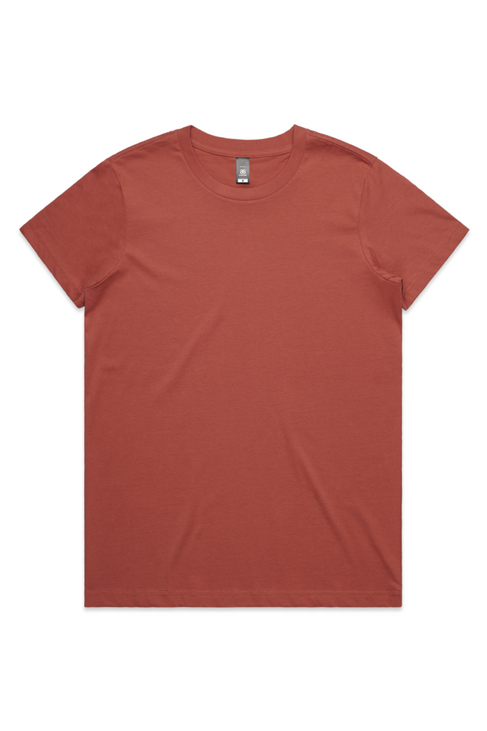 Women's MAPLE TEE- Coral - Ace Chef Apparels