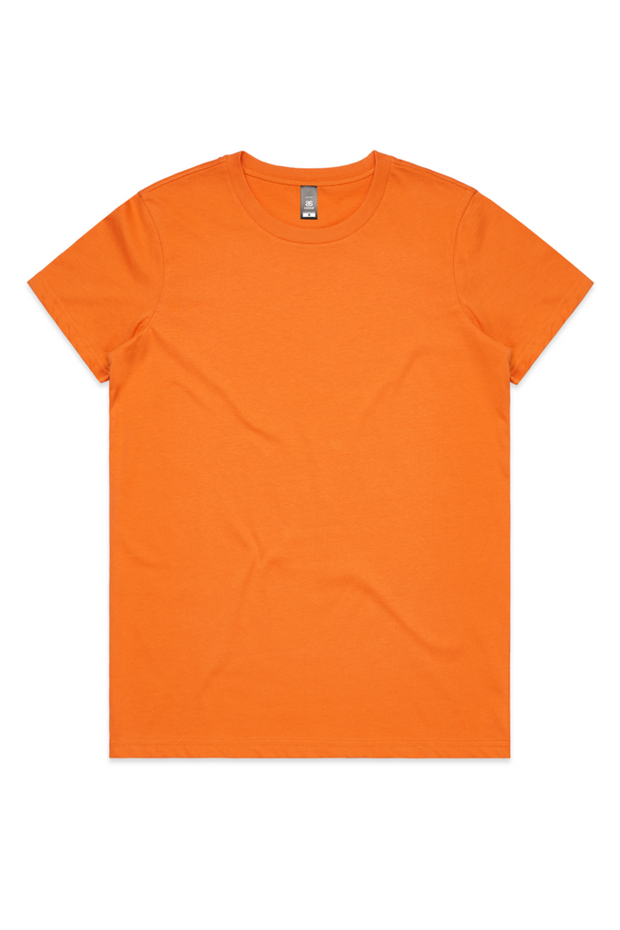 Women's MAPLE TEE- Orange - Ace Chef Apparels