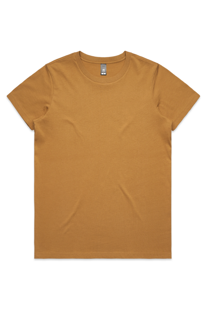 Women's MAPLE TEE- Camel - Ace Chef Apparels