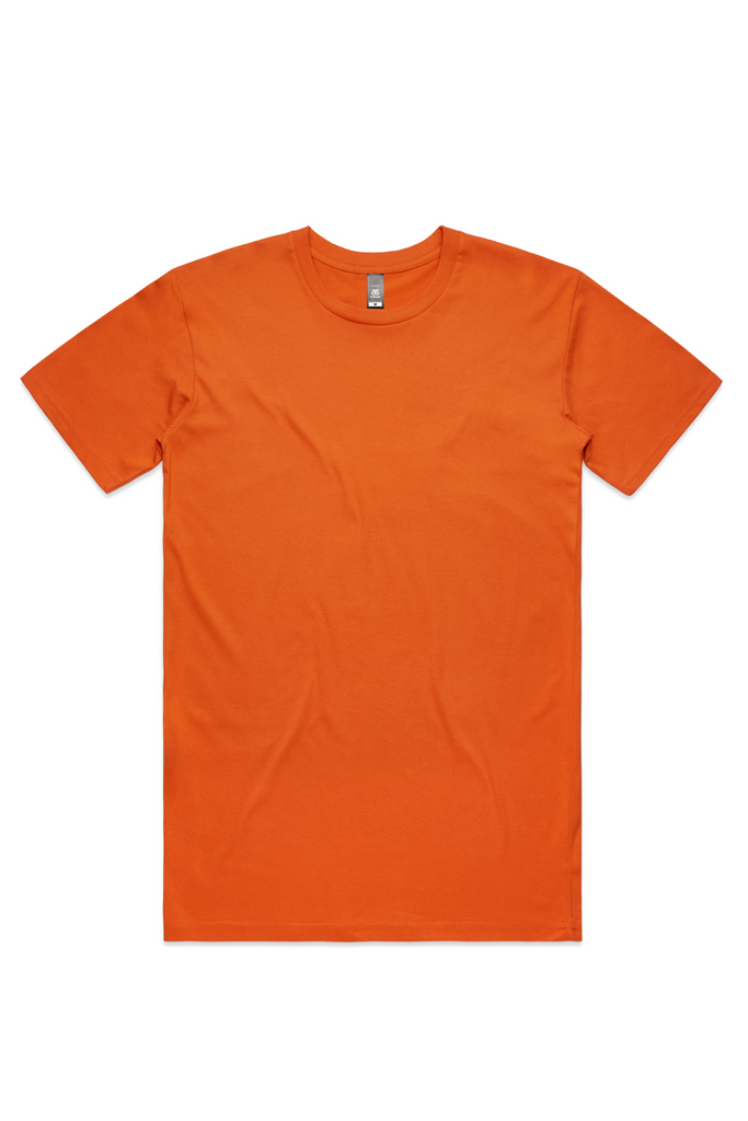 MENS STAPLE TEE-Orange - Ace Chef Apparels