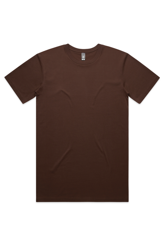 MENS STAPLE TEE-Chestnut - Ace Chef Apparels