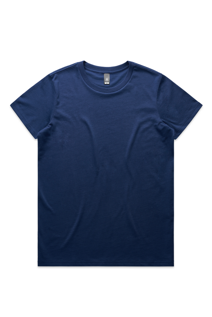 Women's MAPLE TEE- Cobalt - Ace Chef Apparels