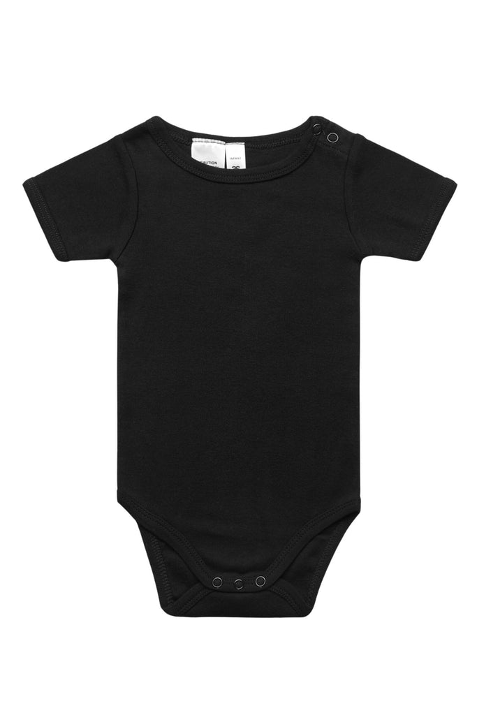 Infant Mini-me one piece-  Black - Ace Chef Apparels